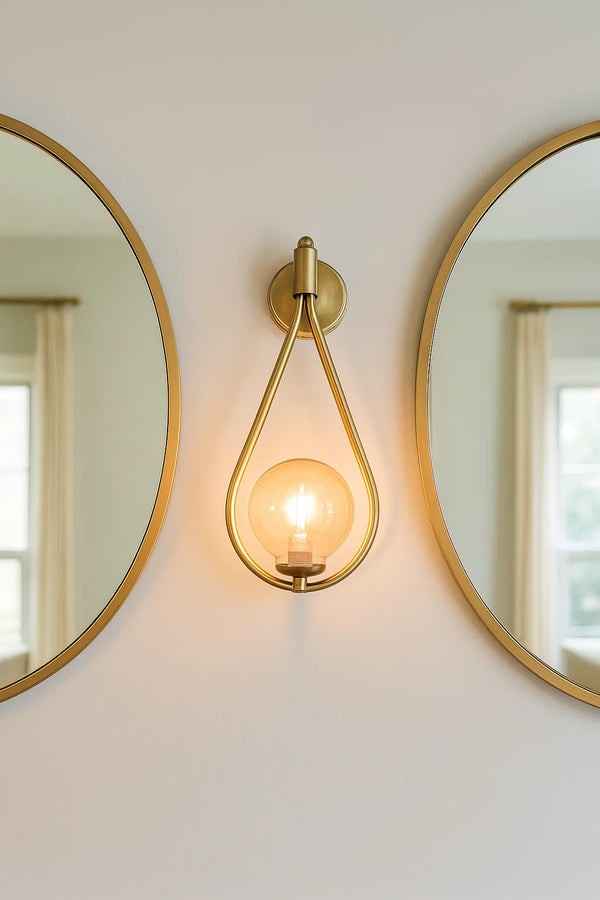 Drop 10 Glass Wall Sconce