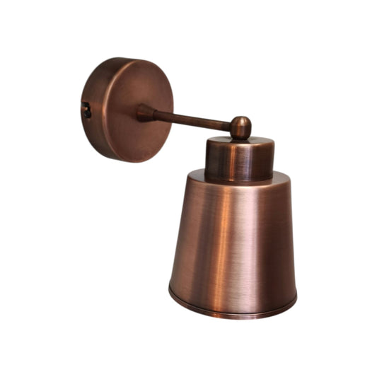 Glass Wall Sconce Black