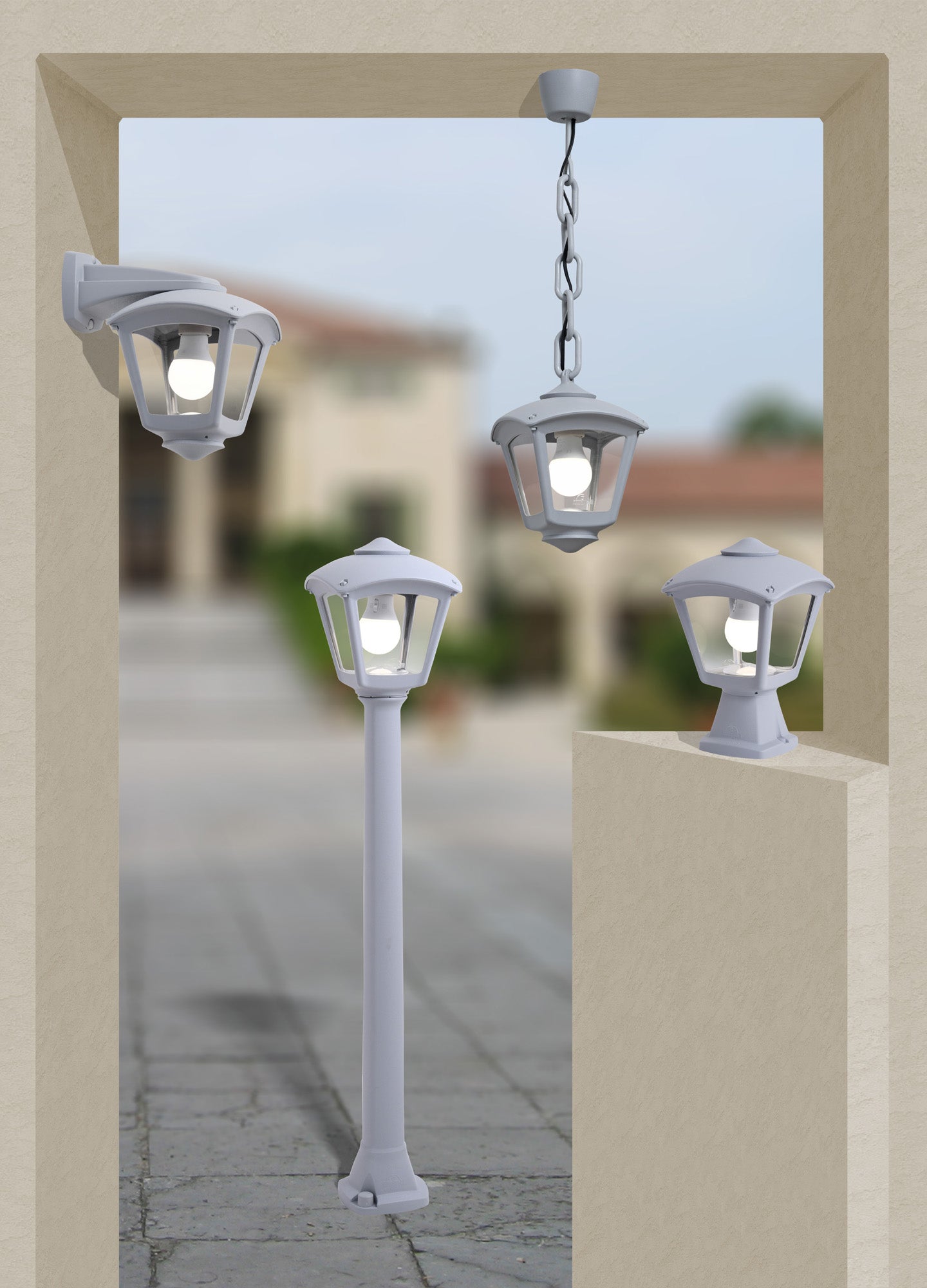 Roby Garden Outdoor Wall Lamp 